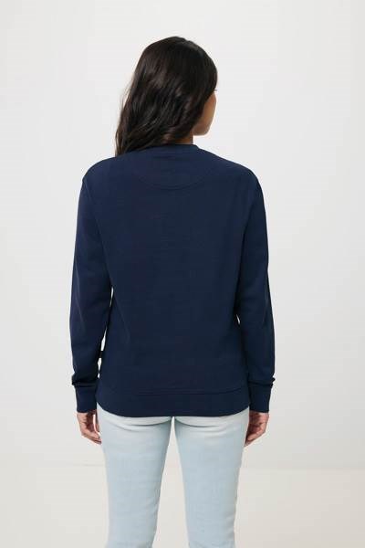 Obrázky: Unisex mikina Zion 340 z rec. bavlny, tm.modrá M, Obrázek 5