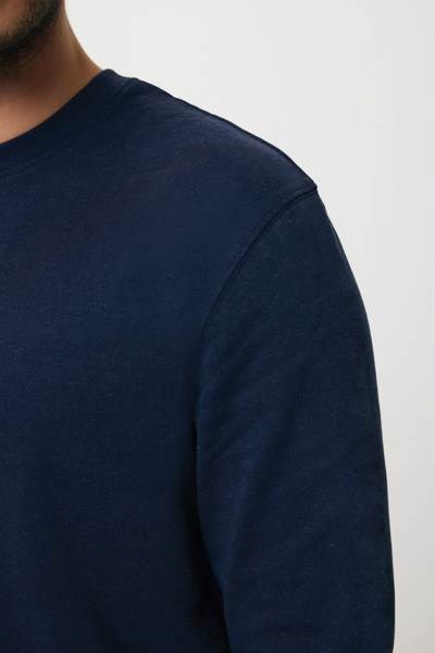 Obrázky: Unisex mikina Zion 340 z rec. bavlny, tm.modrá M, Obrázek 13