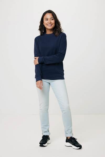 Obrázky: Unisex mikina Zion 340 z rec. bavlny, tm.modrá M, Obrázek 20