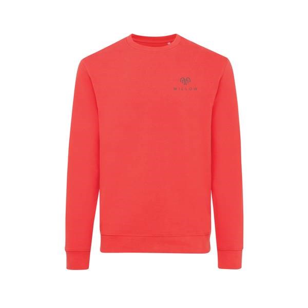Obrázky: Unisex mikina Zion 340 z rec. bavlny, červená XL, Obrázek 3