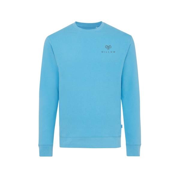 Obrázky: Unisex mikina Zion 340 z rec. bavlny, modrá XXL, Obrázek 3