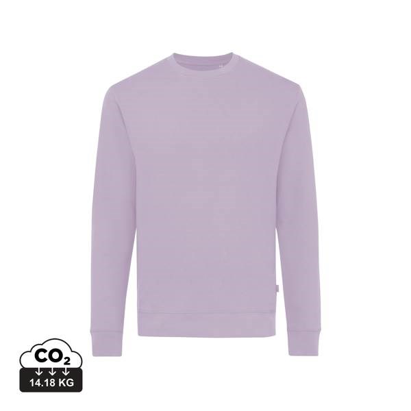Obrázky: Unisex mikina Zion 340 z rec. bavlny, fialová L, Obrázek 4