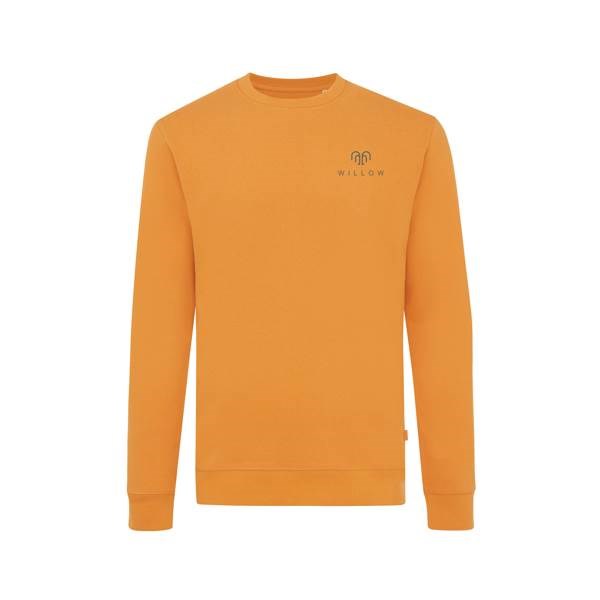 Obrázky: Unisex mikina Zion 340 z rec. bavlny, oranžová 3XL, Obrázek 3