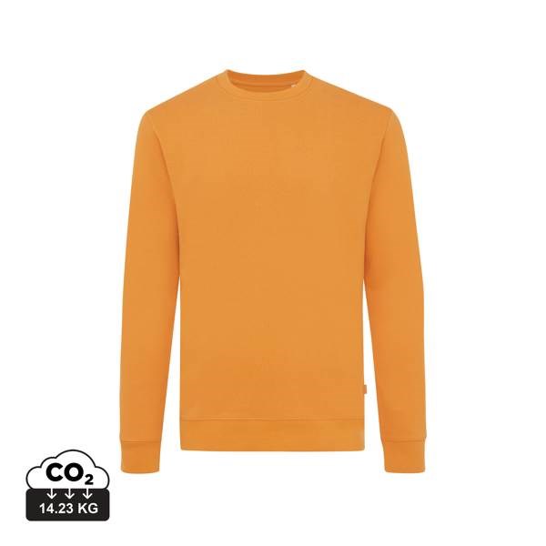 Obrázky: Unisex mikina Zion 340 z rec. bavlny, oranžová 3XL, Obrázek 4