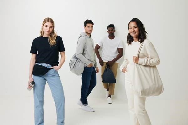 Obrázky: Unisex mikina Denali z recykl. bavlny, zelená XXXL, Obrázek 6