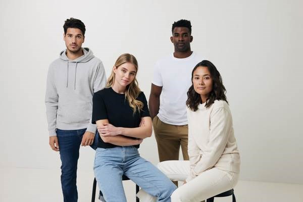 Obrázky: Unisex mikina Denali z recykl. bavlny, zelená XXXL, Obrázek 11