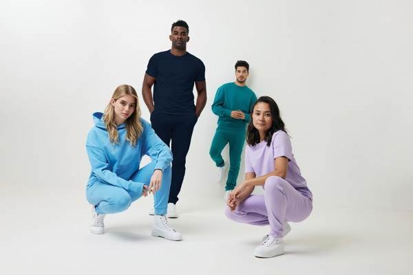 Obrázky: Unisex mikina Kruger 340, rec. bavl., tm.modrá L, Obrázek 4