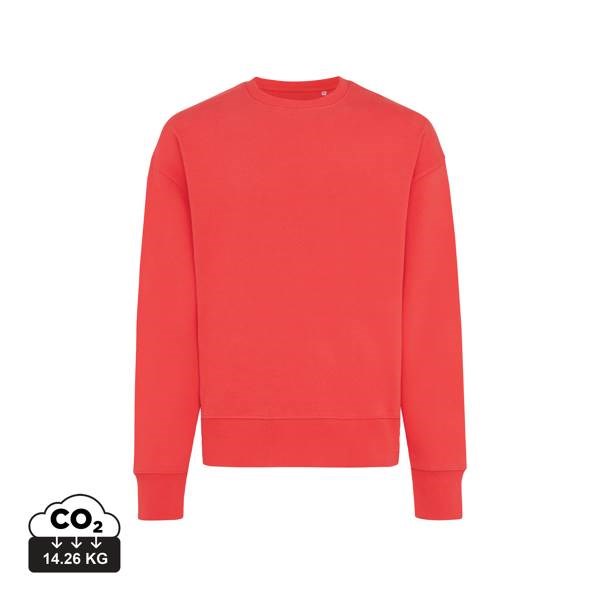 Obrázky: Unisex mikina Kruger 340, rec. bavlna, červená XS, Obrázek 4