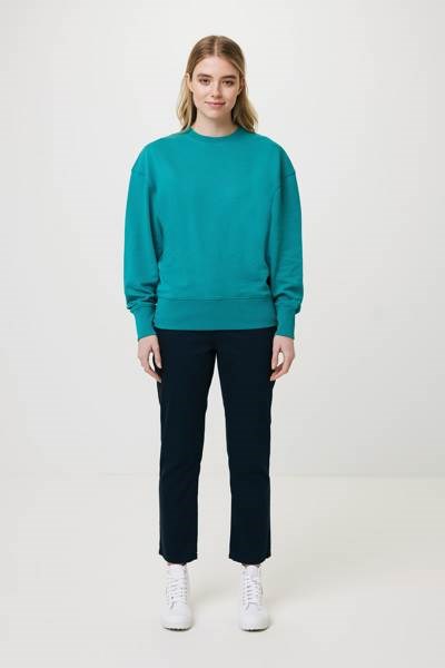 Obrázky: Unisex mikina Kruger 340, rec. bavl., petrolejová XL, Obrázek 2