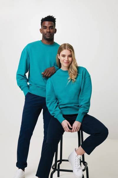 Obrázky: Unisex mikina Kruger 340, rec. bavl., petrolejová XL, Obrázek 20