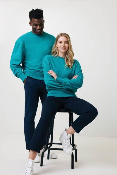 Obrázky: Unisex mikina Kruger 340, rec. bavl., petrolejová XL, Obrázek 21