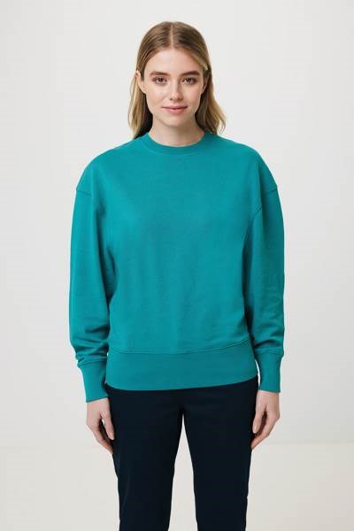 Obrázky: Unisex mikina Kruger 340, rec.bavl., petrolejová XS, Obrázek 4
