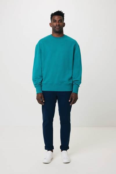 Obrázky: Unisex mikina Kruger 340, rec. ba., petrolejová 3XL, Obrázek 3