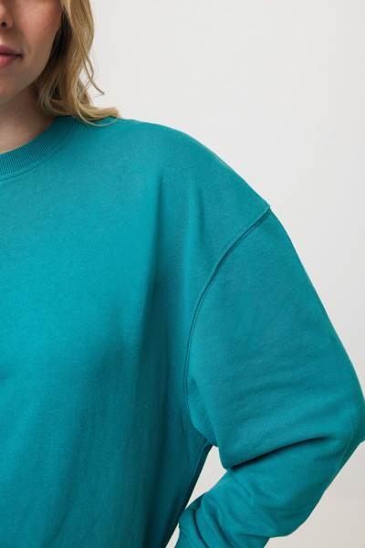 Obrázky: Unisex mikina Kruger 340, rec. ba., petrolejová 3XL, Obrázek 14