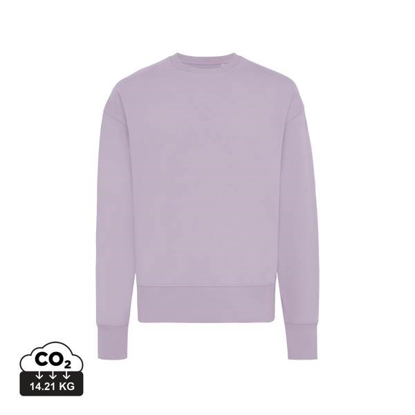 Obrázky: Unisex mikina Kruger 340, rec. bavlna, fialová M, Obrázek 4