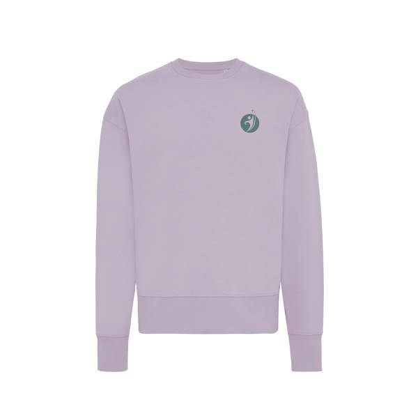 Obrázky: Unisex mikina Kruger 340, rec. bavlna, fialová 3XL, Obrázek 3