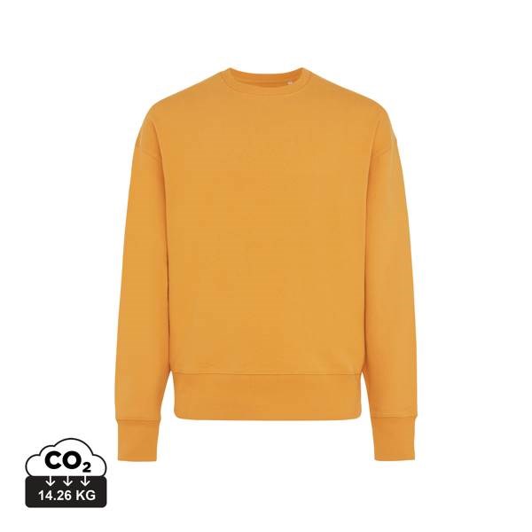 Obrázky: Unisex mikina Kruger 340, rec.bavlna,oranžová 3XL, Obrázek 4