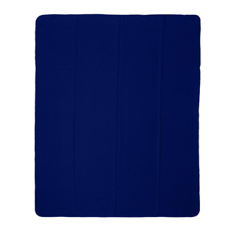 Obrázky: Tmavě modrá fleecová deka s úchytem, 180 g/m2, Obrázek 3