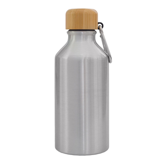 Obrázky: Stříbrná jednostěnná hliníková lahev 400 ml, Obrázek 4