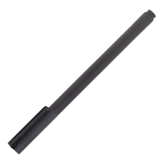 Obrázky: Černé plastové pero s černou gelovou náplní, Obrázek 4