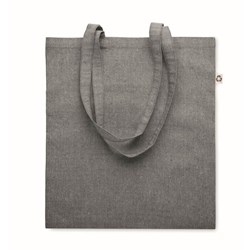 Obrázky: Tmavě šedá nákupní taška z recyklované bavlny