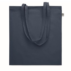 Obrázky: Nákupní taška z bio bavlny, 180g, modrá