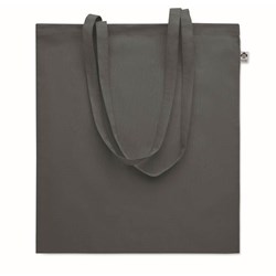 Obrázky: Nákupní taška z bio bavlny, 180g, tmavě šedá