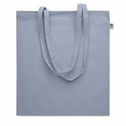 Obrázky: Nákupní taška z bio bavlny, 180g, sv.modrá