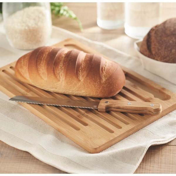 Obrázky: Bambusové prkénko a nůž na chleba, Obrázek 2