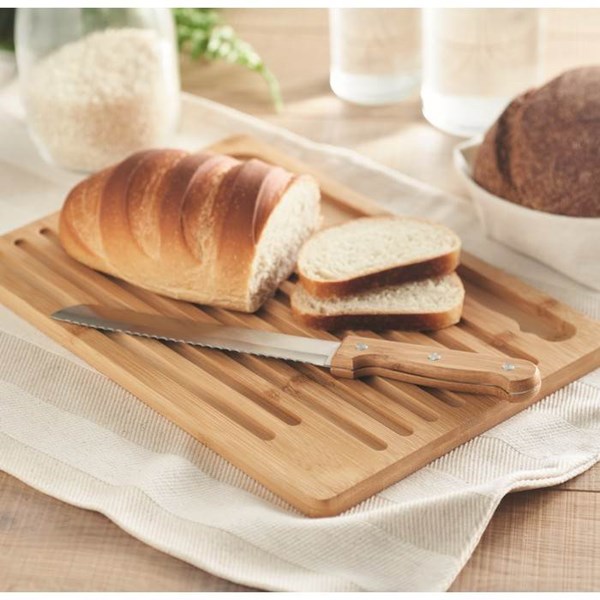 Obrázky: Bambusové prkénko a nůž na chleba, Obrázek 3
