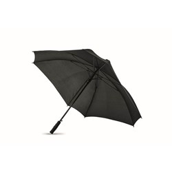 Obrázky: Černý čtvercový automatický deštník