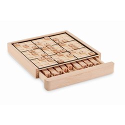 Obrázky: Dřevěná stolní hra sudoku