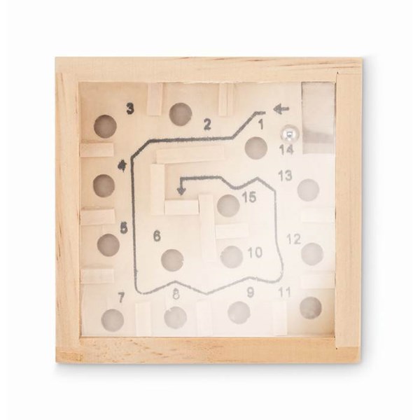 Obrázky: Čtvercová hra labyrint z borového dřeva, Obrázek 4