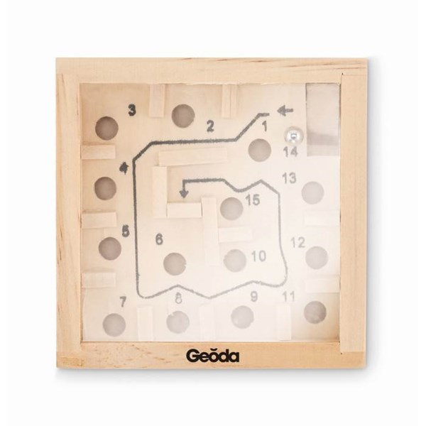 Obrázky: Čtvercová hra labyrint z borového dřeva, Obrázek 5