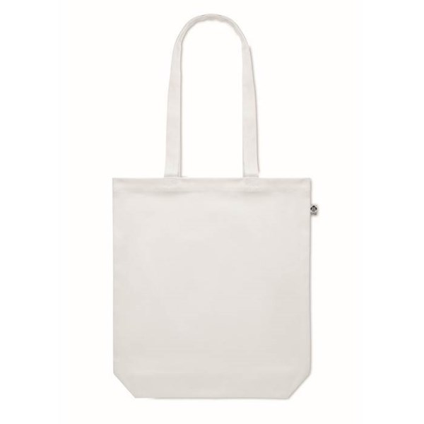 Obrázky: Nákupní taška z organické bavlny 270g, bílá, Obrázek 4