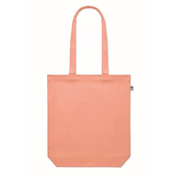 Obrázky: Nákupní taška z organické bavlny 270g, oranžová, Obrázek 7