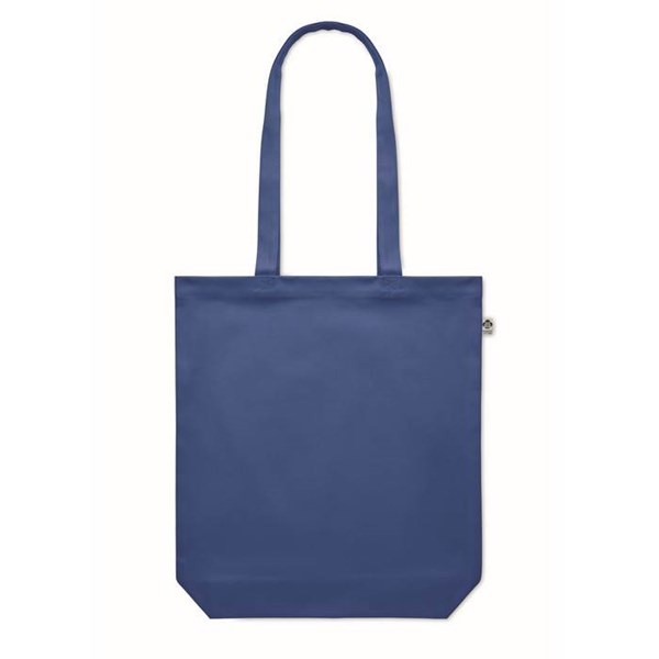 Obrázky: Nákupní taška z organické bavlny 270g, král.modrá, Obrázek 3