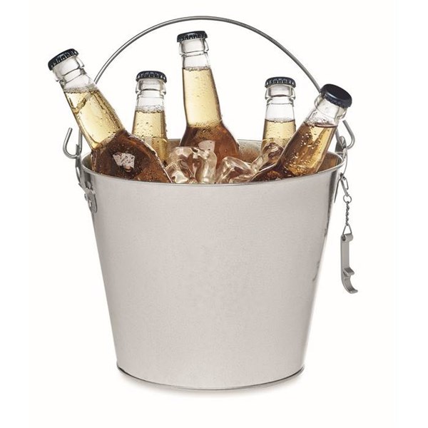Obrázky: Kovový kbelík na chlazení nápojů, 4 l, Obrázek 6