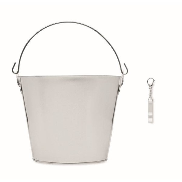 Obrázky: Kovový kbelík na chlazení nápojů, 4 l, Obrázek 9