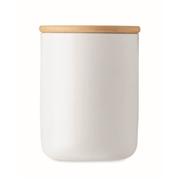 Obrázky: Porcelánový hrnek s bambusovým víčkem a uchem, 380ml, Obrázek 7
