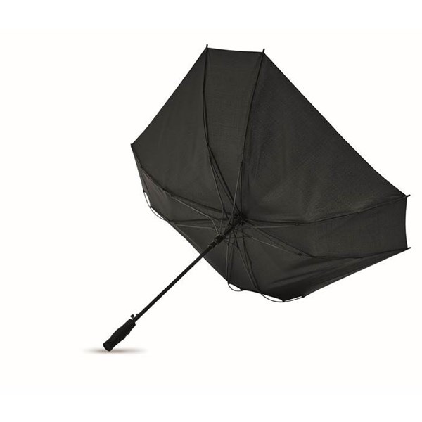 Obrázky: Černý čtvercový automatický deštník, Obrázek 6