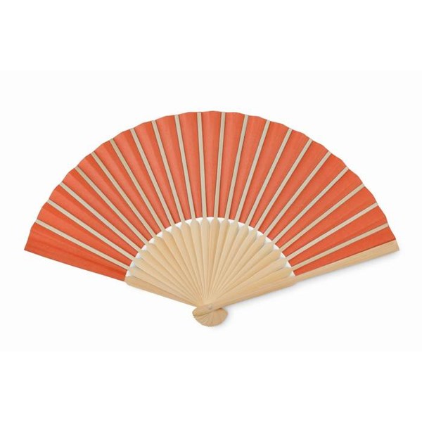 Obrázky: Oranžový vějíř z bambusu a papíru, Obrázek 2