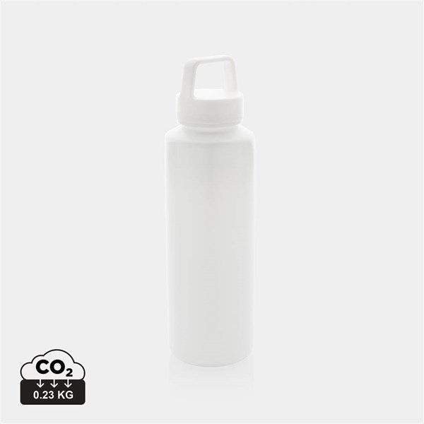 Obrázky: Láhev na vodu s madlem z RPP 500 ml bílá, Obrázek 8
