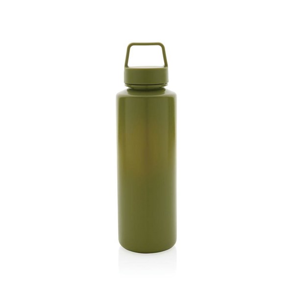 Obrázky: Láhev na vodu s madlem z RPP 500 ml zelená, Obrázek 2
