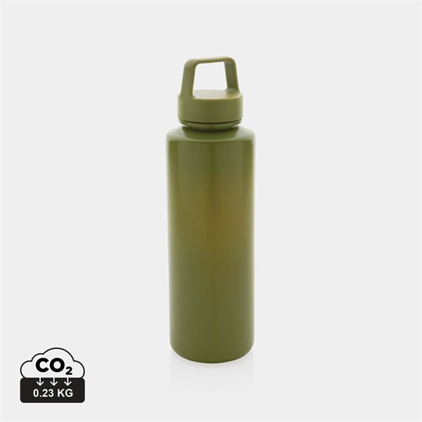 Obrázky: Láhev na vodu s madlem z RPP 500 ml zelená, Obrázek 5