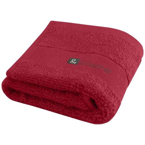 Obrázky: Červený ručník 30x50 cm, 450 g, Obrázek 3