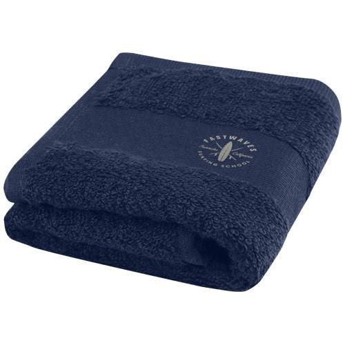 Obrázky: Modrý ručník 30x50 cm, 450 g, Obrázek 3