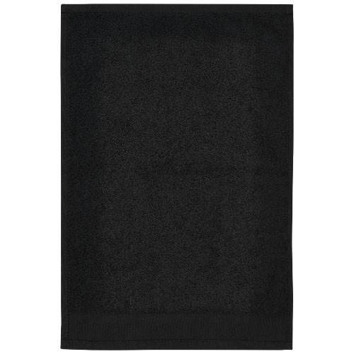 Obrázky: Černý ručník 30x50cm, gramáž 550 g, Obrázek 4