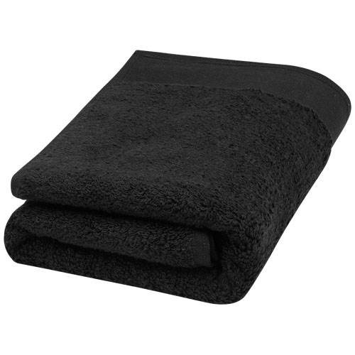 Obrázky: Černý ručník 50x100 cm, gramáž 550 g, Obrázek 1