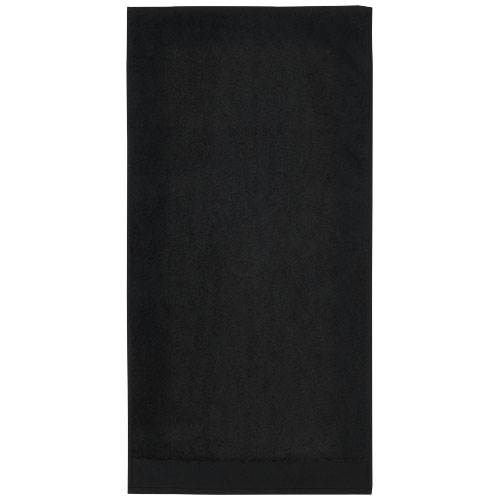 Obrázky: Černý ručník 50x100 cm, gramáž 550 g, Obrázek 4